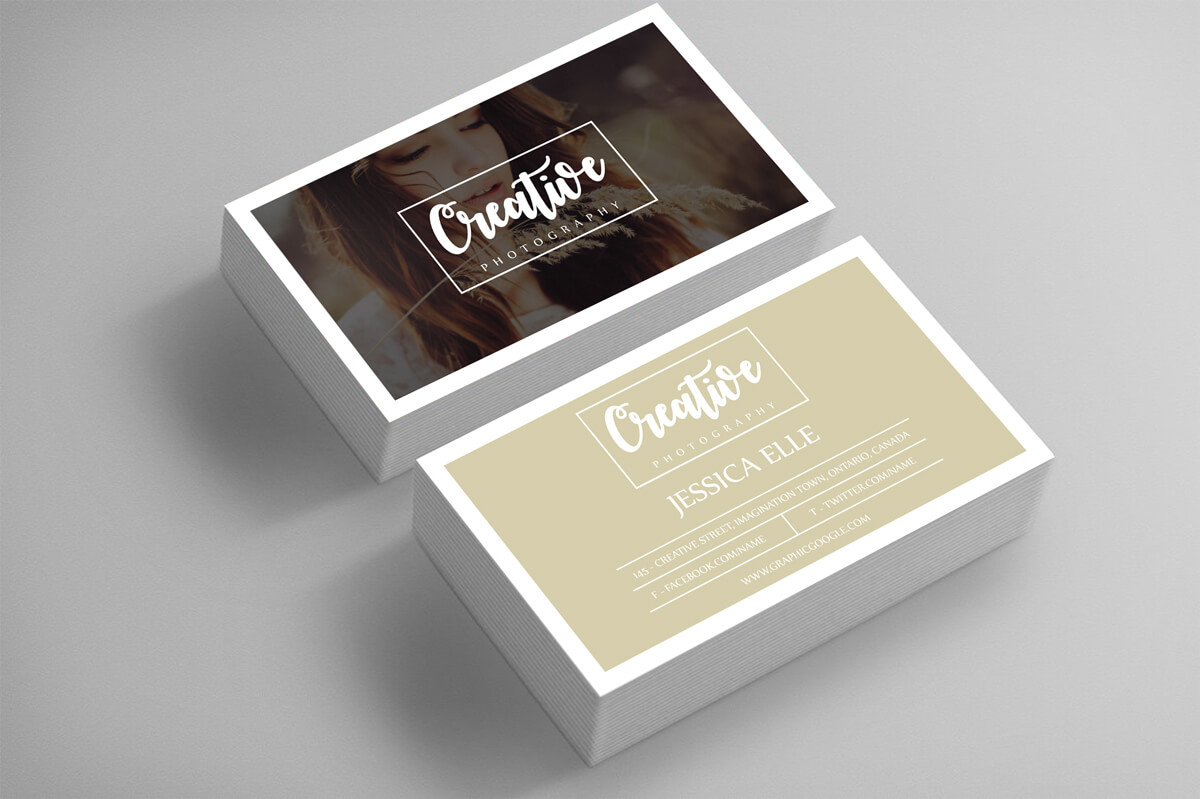 40+ Business Card Templates For Photographers | Decolore Pertaining To Photography Business Card Templates Free Download