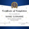 40 Fantastic Certificate Of Completion Templates [Word Intended For Free Printable Certificate Of Achievement Template