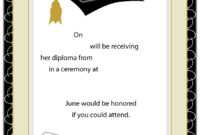40+ Free Graduation Invitation Templates ᐅ Template Lab inside Graduation Party Invitation Templates Free Word