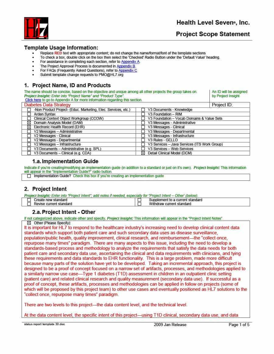 40+ Project Status Report Templates [Word, Excel, Ppt] ᐅ Regarding Implementation Report Template