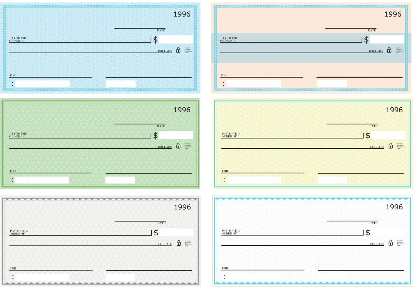 43+ Fake Blank Check Templates Fillable Doc, Psd, Pdf!! Throughout Print Check Template Word