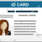 43+ Professional Id Card Designs – Psd, Eps, Ai, Word | Free With Id Badge Template Word
