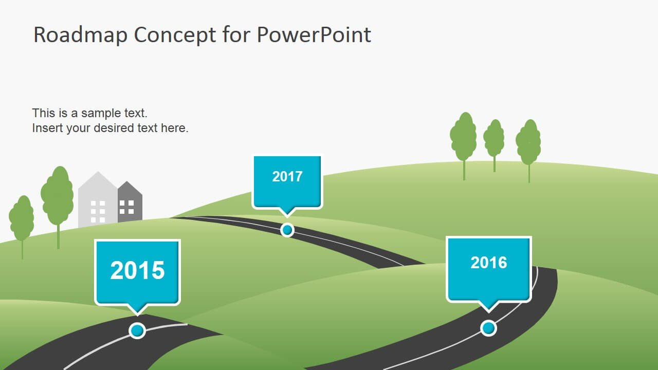5+ Best 90 Day Plan Templates For Powerpoint Intended For Blank Road Map Template