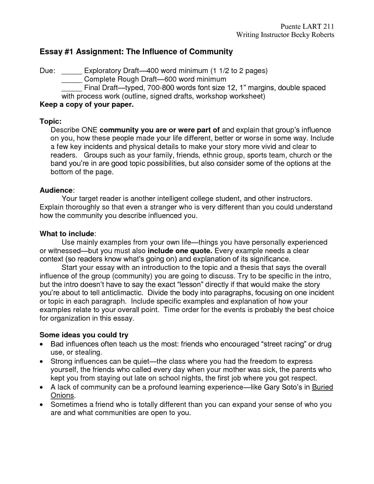 500 Word Essay Template Professional Template