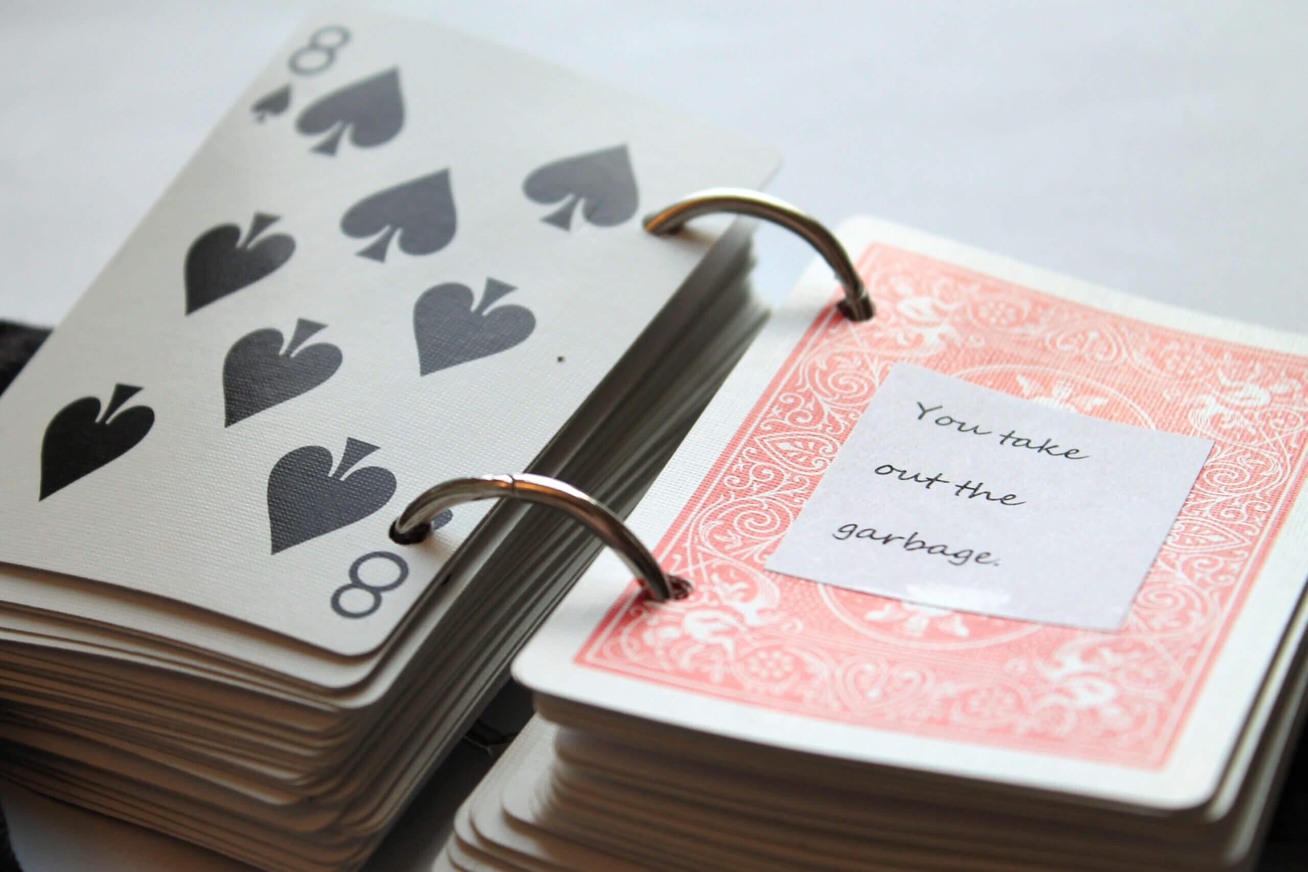 52 Reasons I Love You – Playing Card Book Tutorial Pertaining To 52 Things I Love About You Deck Of Cards Template