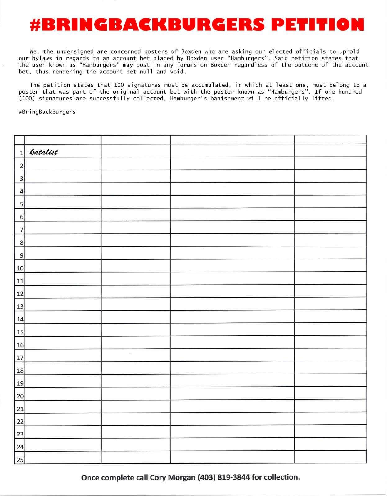 6 Best Photos Of Blank Petition Form Template – Petition Pertaining To Blank Petition Template