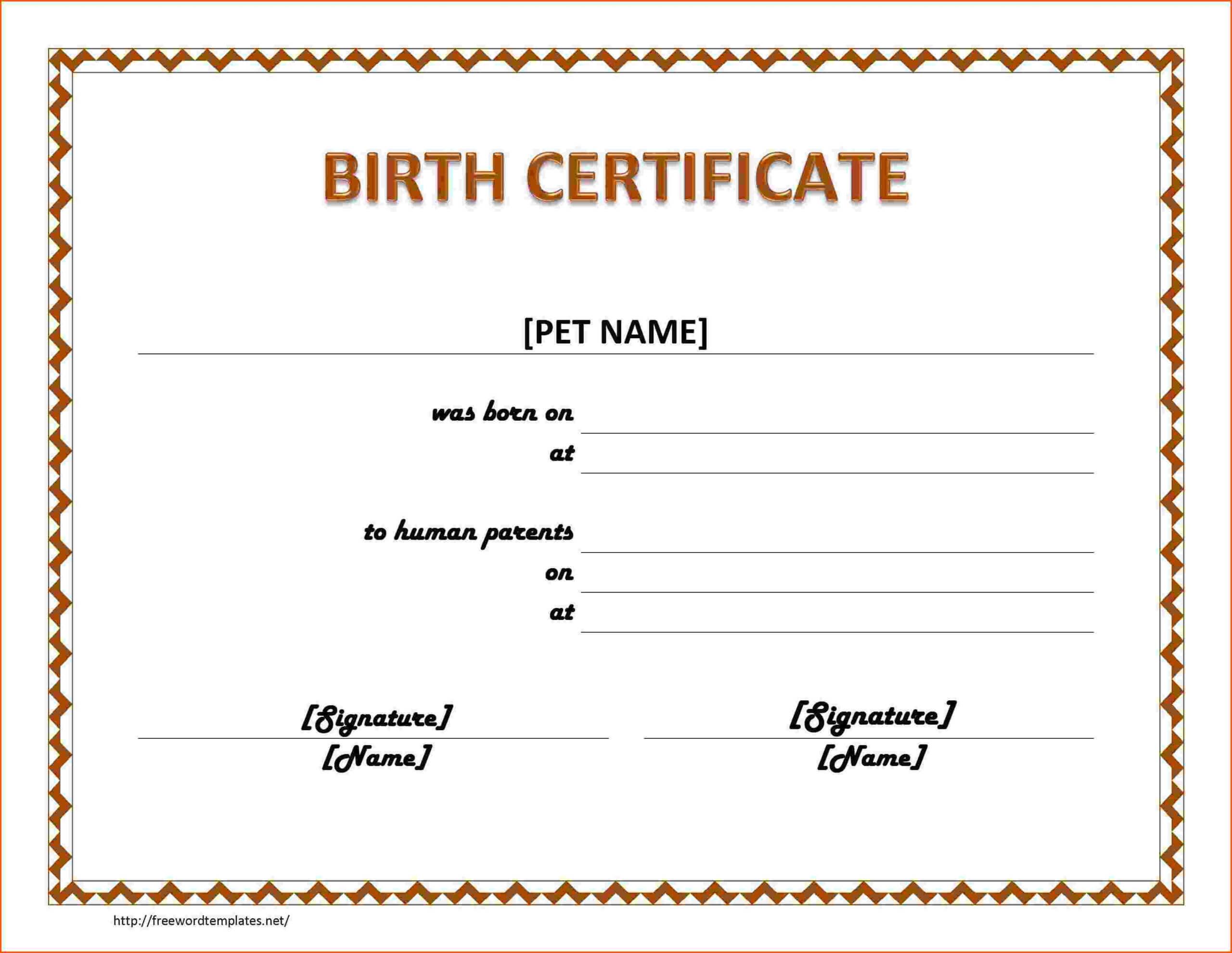 6+ Birth Certificate Template For Microsoft Word | Survey In Birth Certificate Template For Microsoft Word
