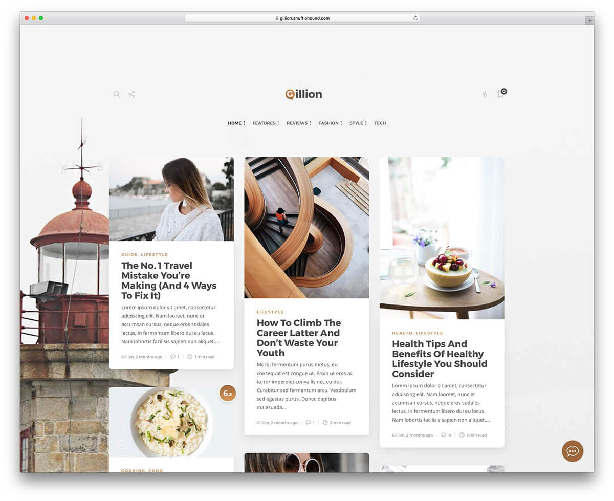60+ Best Clean WordPress Themes 2019 – Colorlib For Blank Food Web Template