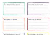 676E7 Index Card Template Index Card Template Word | Wiring with Index Card Template For Word