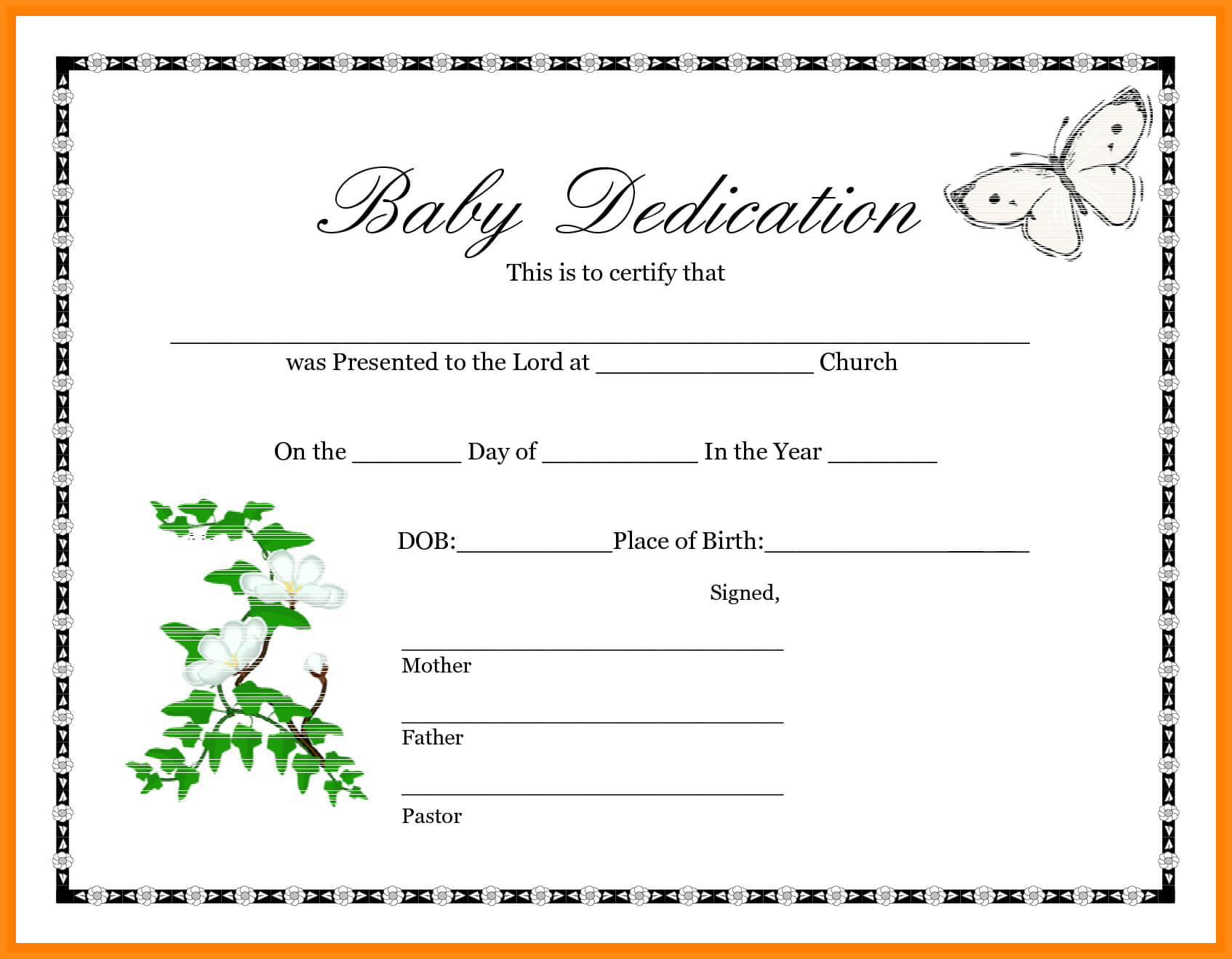 7+ Downloadable Birth Certificate | Odr2017 For Editable Birth Certificate Template