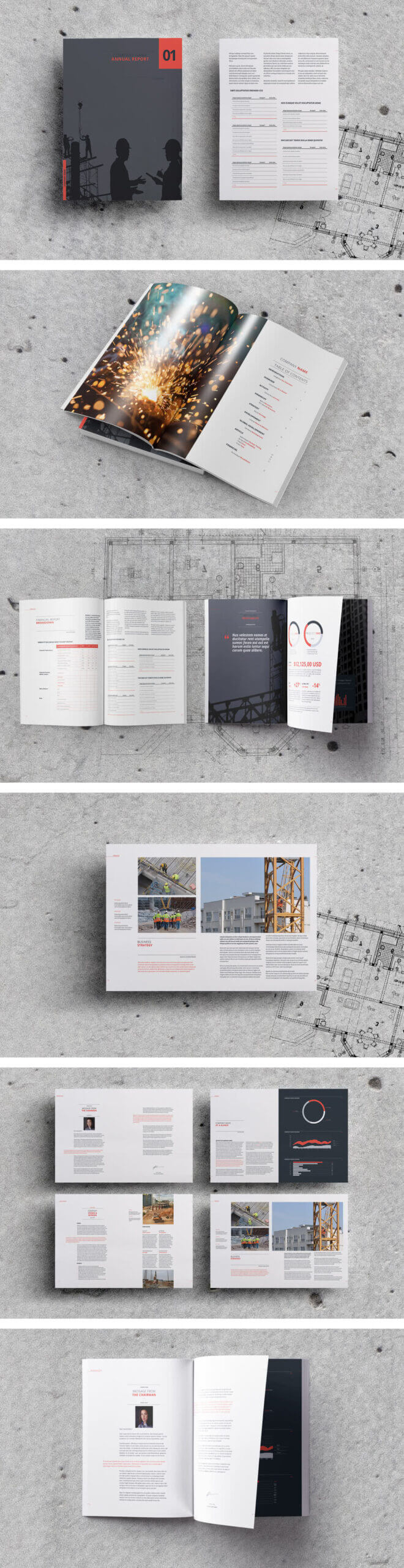 75 Fresh Indesign Templates And Where To Find More Within Free Annual Report Template Indesign