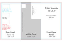 8.5&quot; X 14&quot; Tri Fold Brochure Template - U.s. Press in 6 Sided Brochure Template