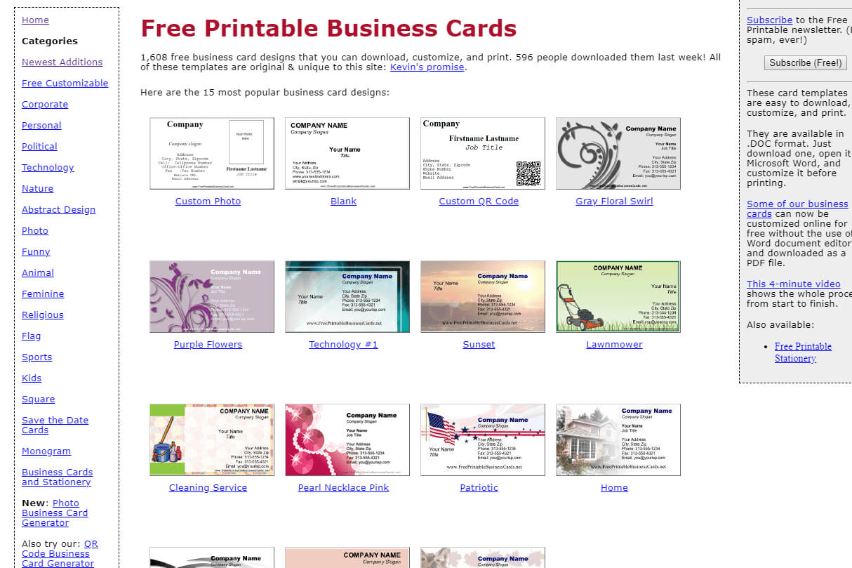 8 Best Places To Find Free Business Card Templates Within Southworth Business Card Template