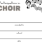 8+ Free Choir Certificate Of Participation Templates – Pdf Inside Free Templates For Certificates Of Participation