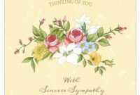 8 Free, Printable Condolence And Sympathy Cards inside Sorry For Your Loss Card Template
