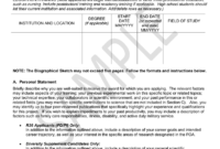 8445C2 Biosketch Nih Template | Wiring Resources in Nih Biosketch Template Word