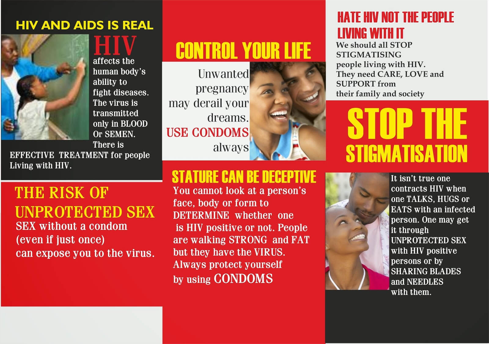 9 Best Photos Of Student Educational On Hiv Aids Brochure Inside Hiv Aids Brochure Templates