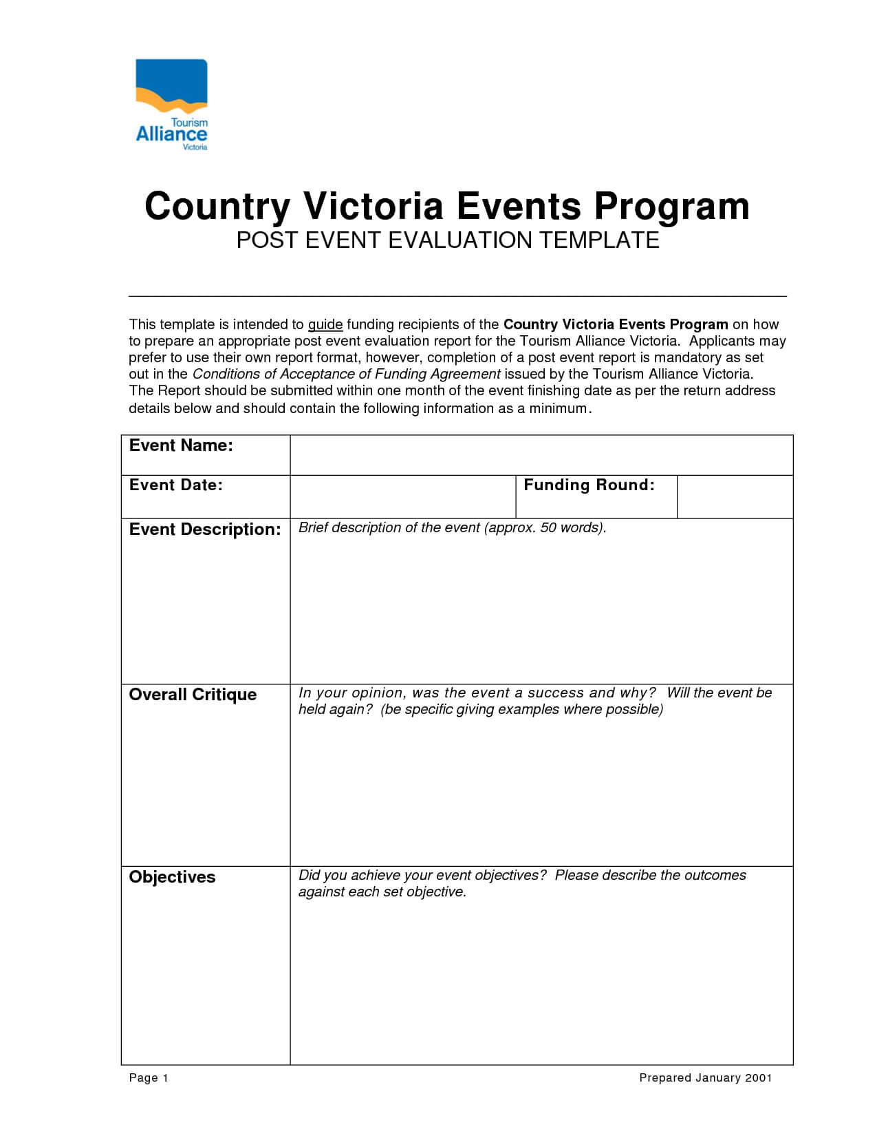 93Ced4 Post Event Report Template | Wiring Library With Regard To Post Event Evaluation Report Template