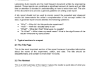 A Guide To Writing An Engineering Laboratory (Lab) Report inside Engineering Lab Report Template