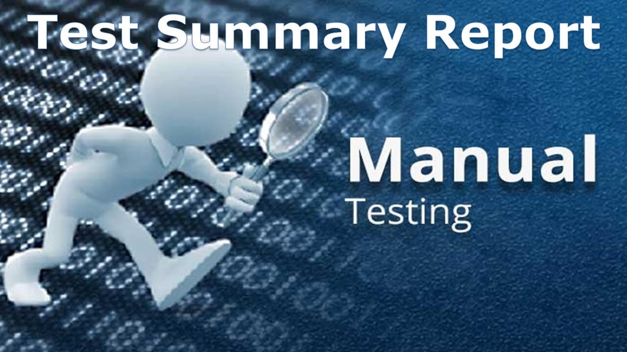 A Sample Test Summary Report - Software Testing For Test Closure Report Template