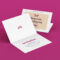A7 Folded Card Template – Zohre.horizonconsulting.co In Fold Over Business Card Template