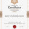 Academic Certificate Diploma Authorization Certificate Within Certificate Of Authorization Template