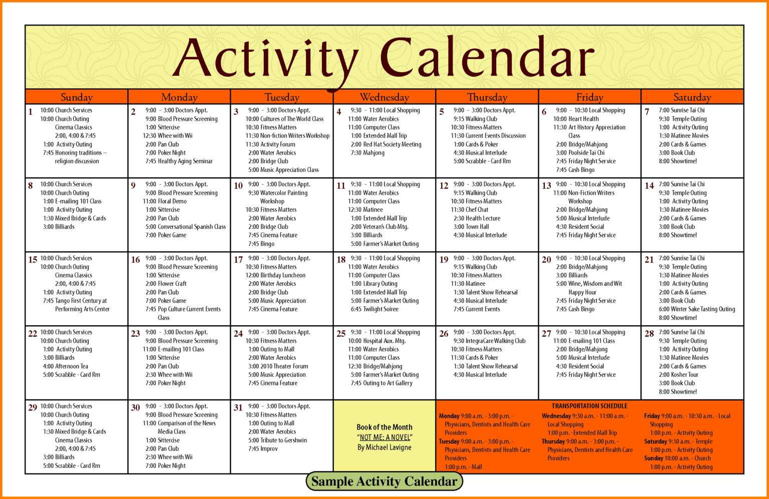 blank-activity-calendar-template