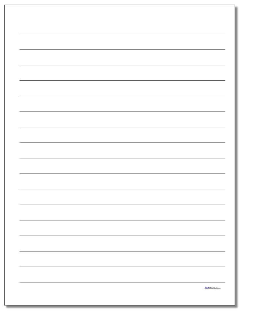 Adorable Lined Paper Printable | Bowman\'s Website Within College Ruled Lined Paper Template Word 2007