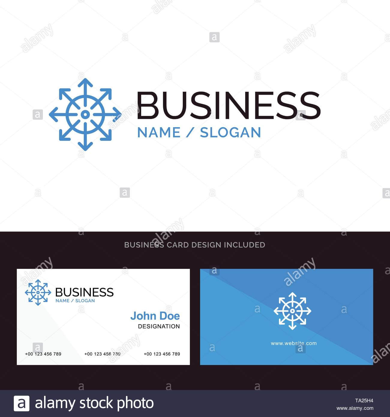 Ads, Advertising, Media, News, Platform Blue Business Logo Pertaining To Advertising Card Template
