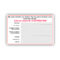 Amazing Medical Wallet Card Template – Air Media Design Intended For Medical Alert Wallet Card Template