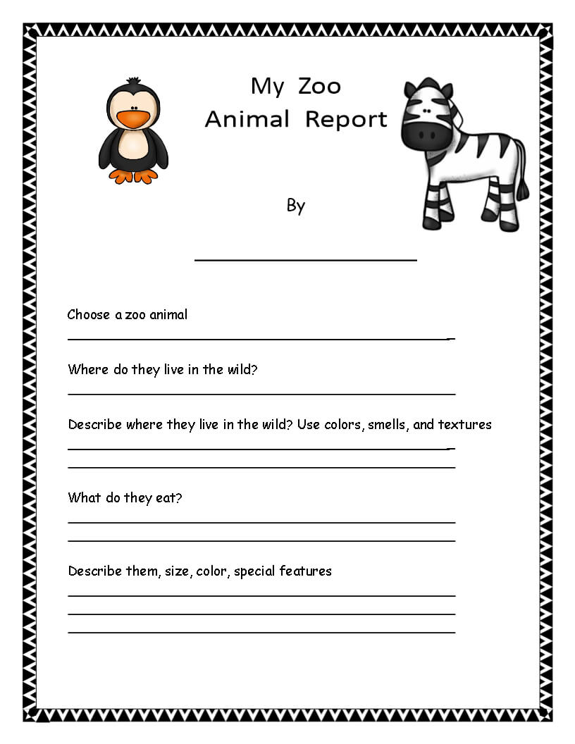 Animal Report Example | Templates At Allbusinesstemplates Throughout Animal Report Template