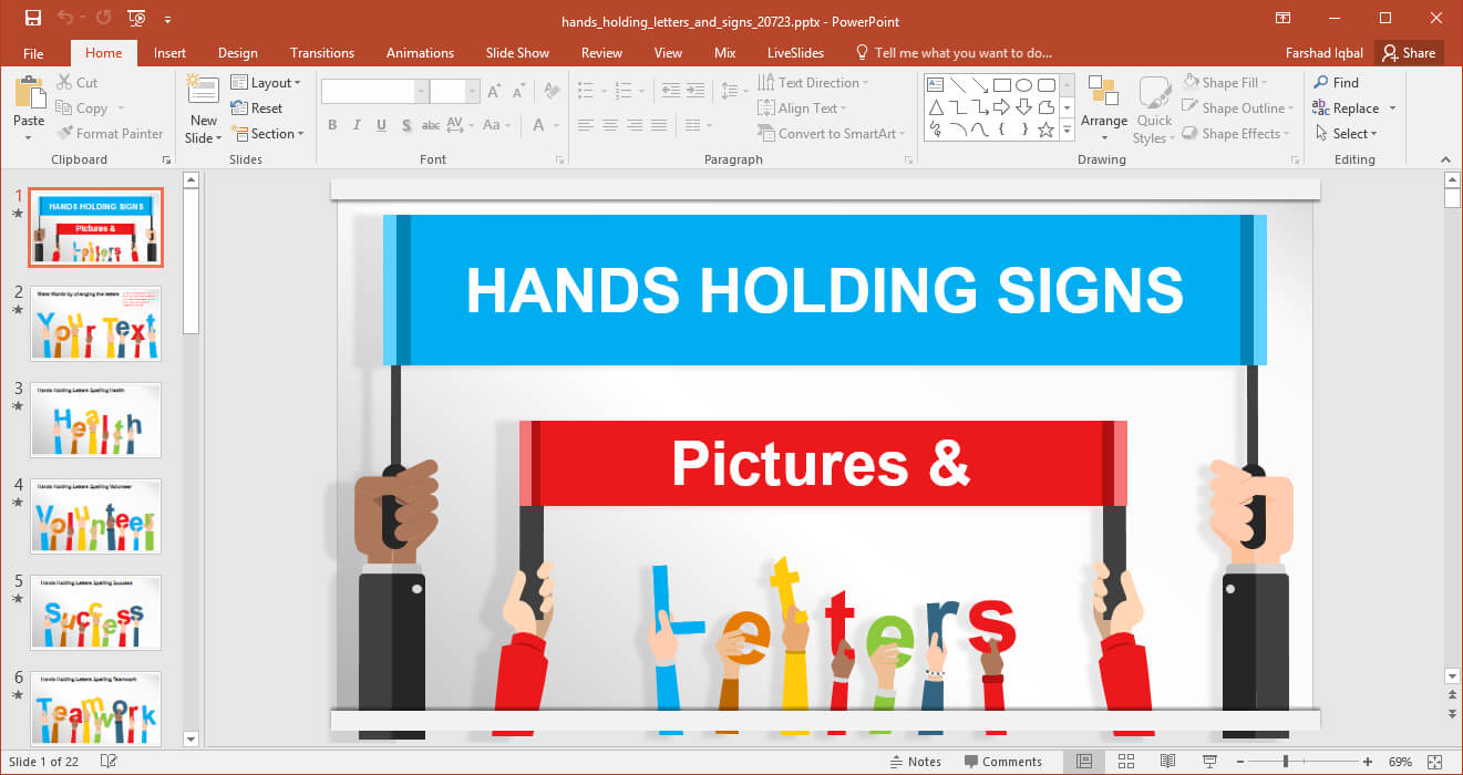 Animated Signboards Powerpoint Template Pertaining To Replace Powerpoint Template