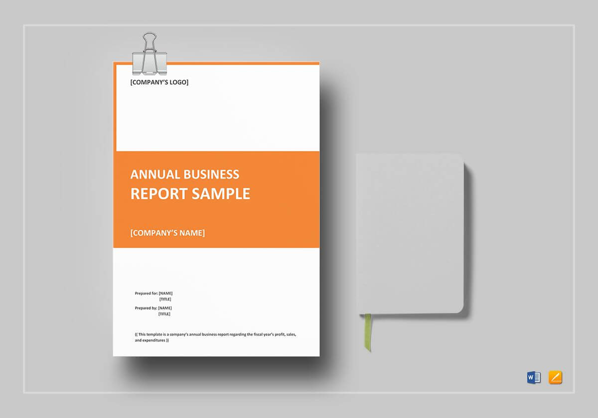 Annual Business Report Template Pertaining To Word Annual Report Template