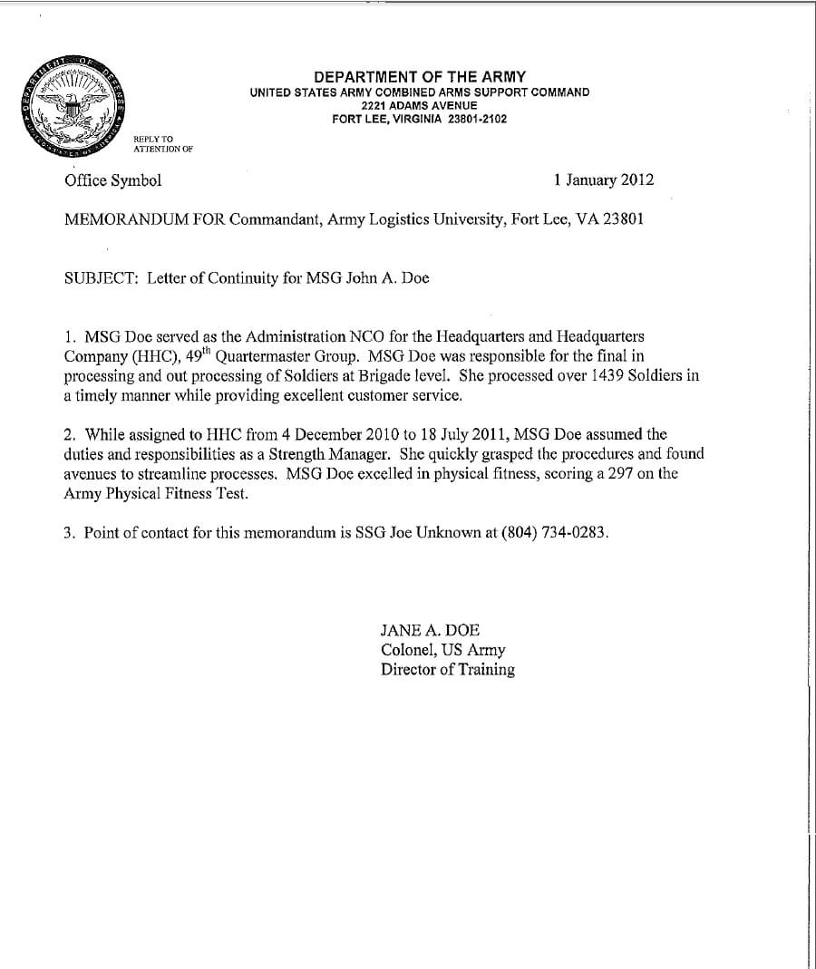 Army Memorandum Example – Bolan.horizonconsulting.co Throughout Army Memorandum Template Word