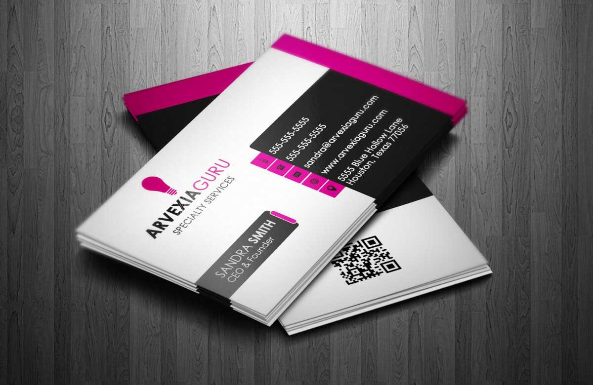 Arvexia Business Card Template – Luxurious Web Design With Web Design Business Cards Templates