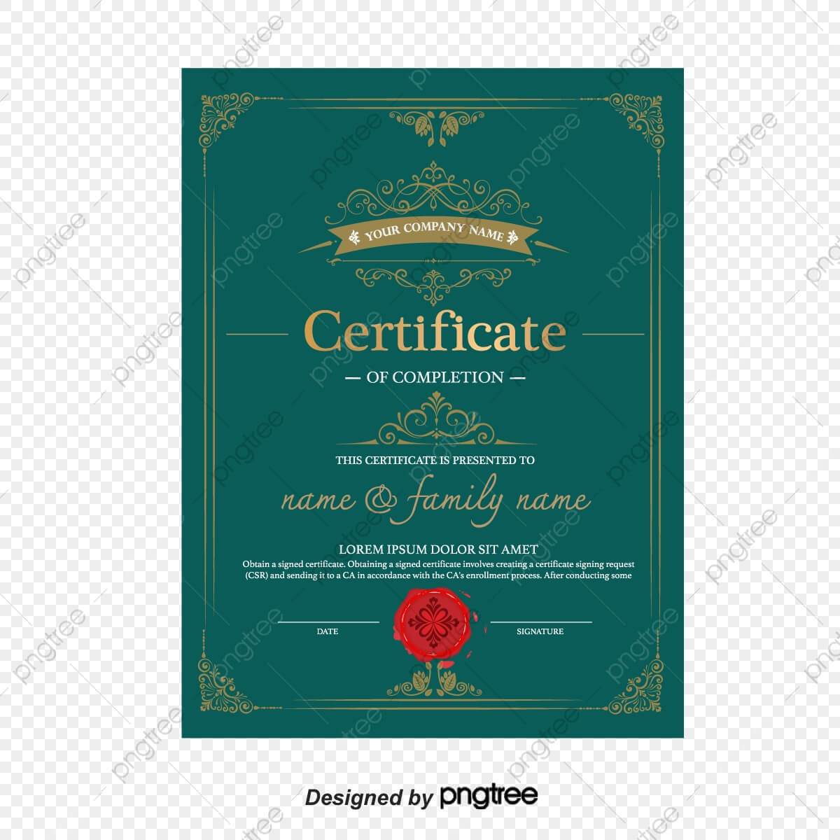 Atmosphere Retro European Style Border Certificates, Diploma For Update Certificates That Use Certificate Templates