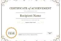 Attendance Certificate Template Word - Yatay with Softball Certificate Templates