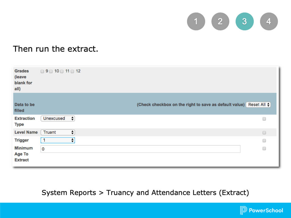 Attendance Reports With Powerschool Reports Templates