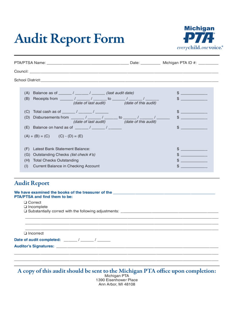 Audit Report – 6 Free Templates In Pdf, Word, Excel Download Inside Mi Report Template
