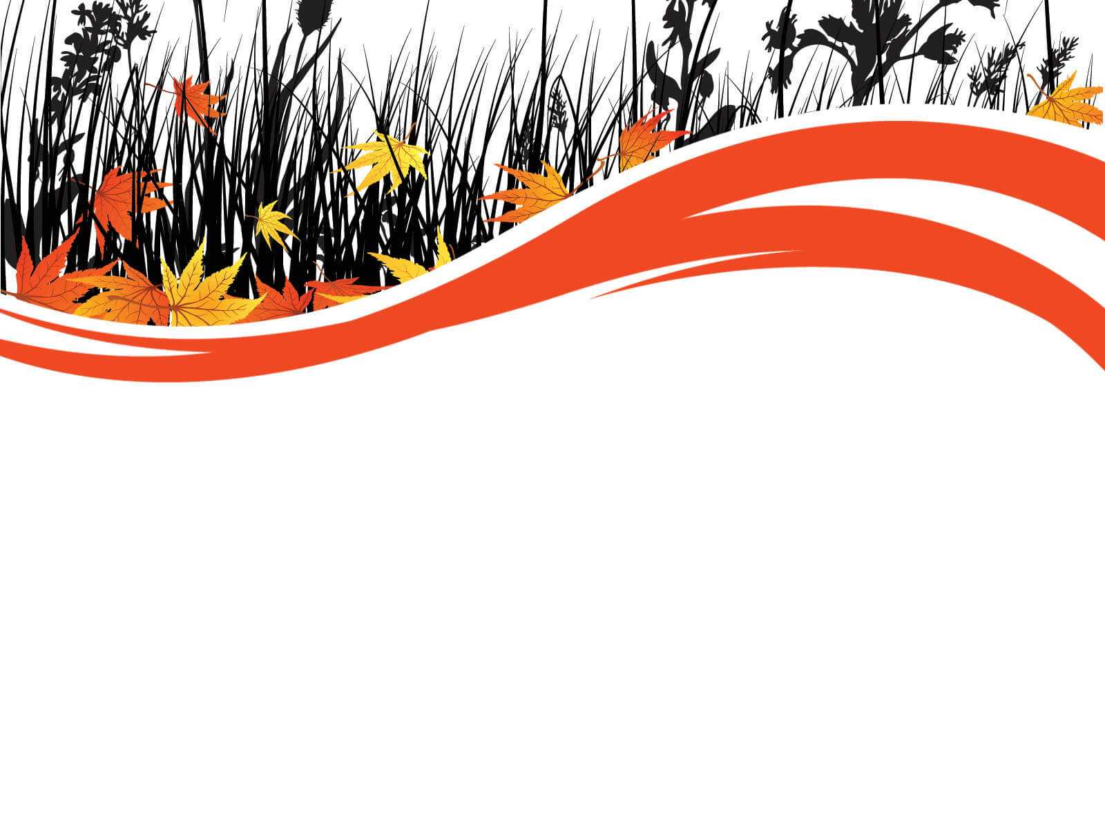 Autumn Leaves Template – Free Ppt Backgrounds And Templates Inside Free Fall Powerpoint Templates