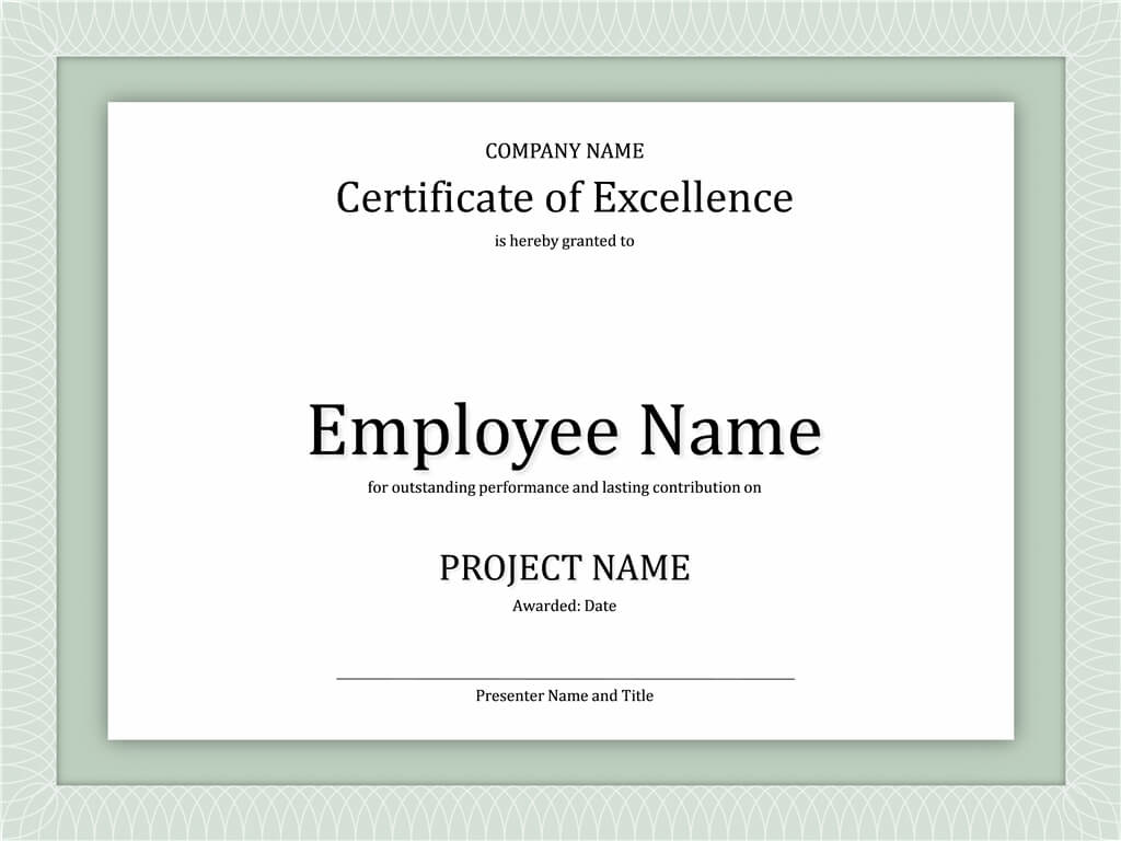 Award Certificate Template For Word 2007 | Free Resume Intended For Free Certificate Templates For Word 2007