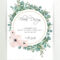 Banner Flower Background Wedding Invitation Modern Card For Wedding Banner Design Templates