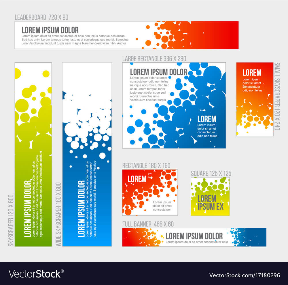 Banner Templates Collection With Abstract In Free Online Banner Templates