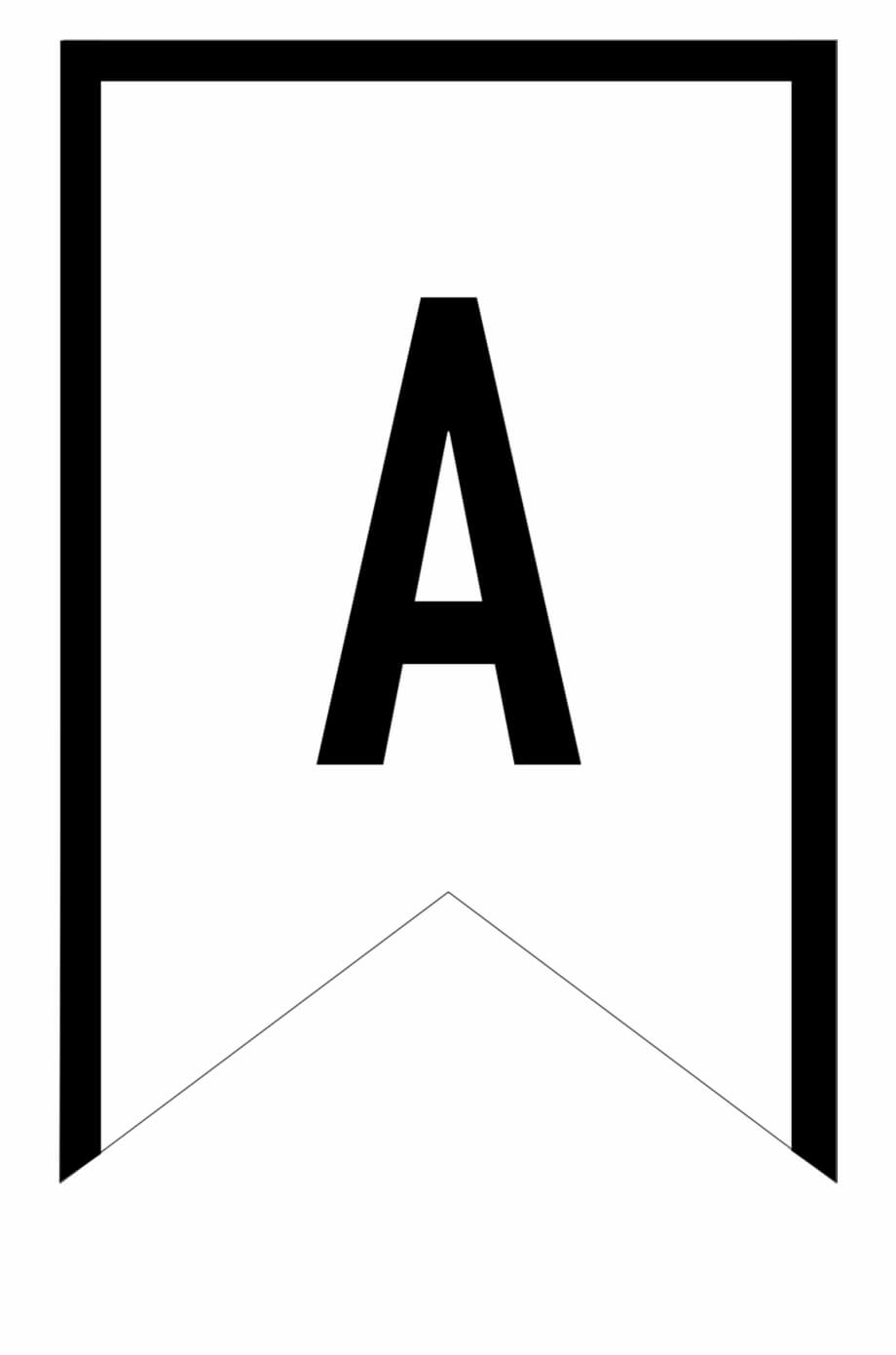 Banner Templates Free Printable Abc Letters – Printable Pertaining To Free Triangle Banner Template