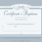 Baptism Flat Certificate (Pkg 6) – B&h Publishing Inside Christian Baptism Certificate Template