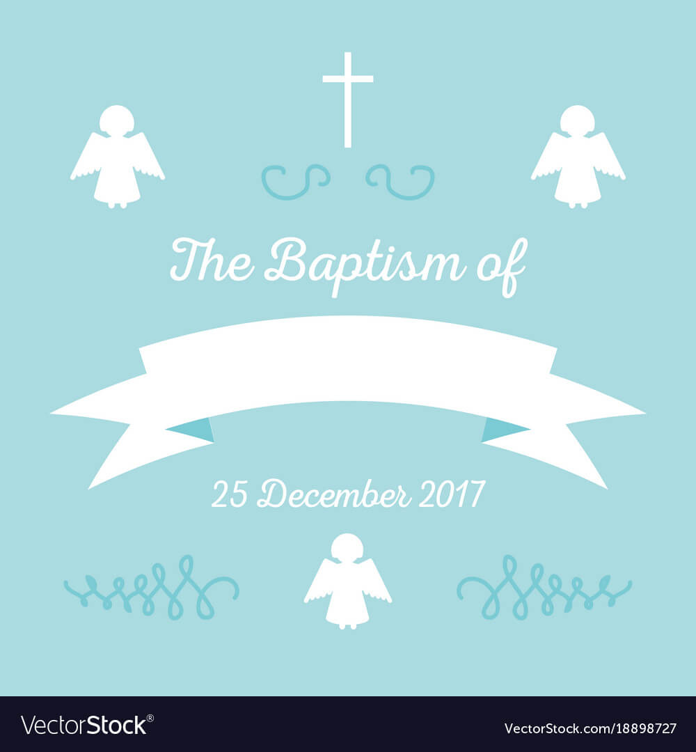 Baptism Invitation Template Regarding Christening Banner Template Free