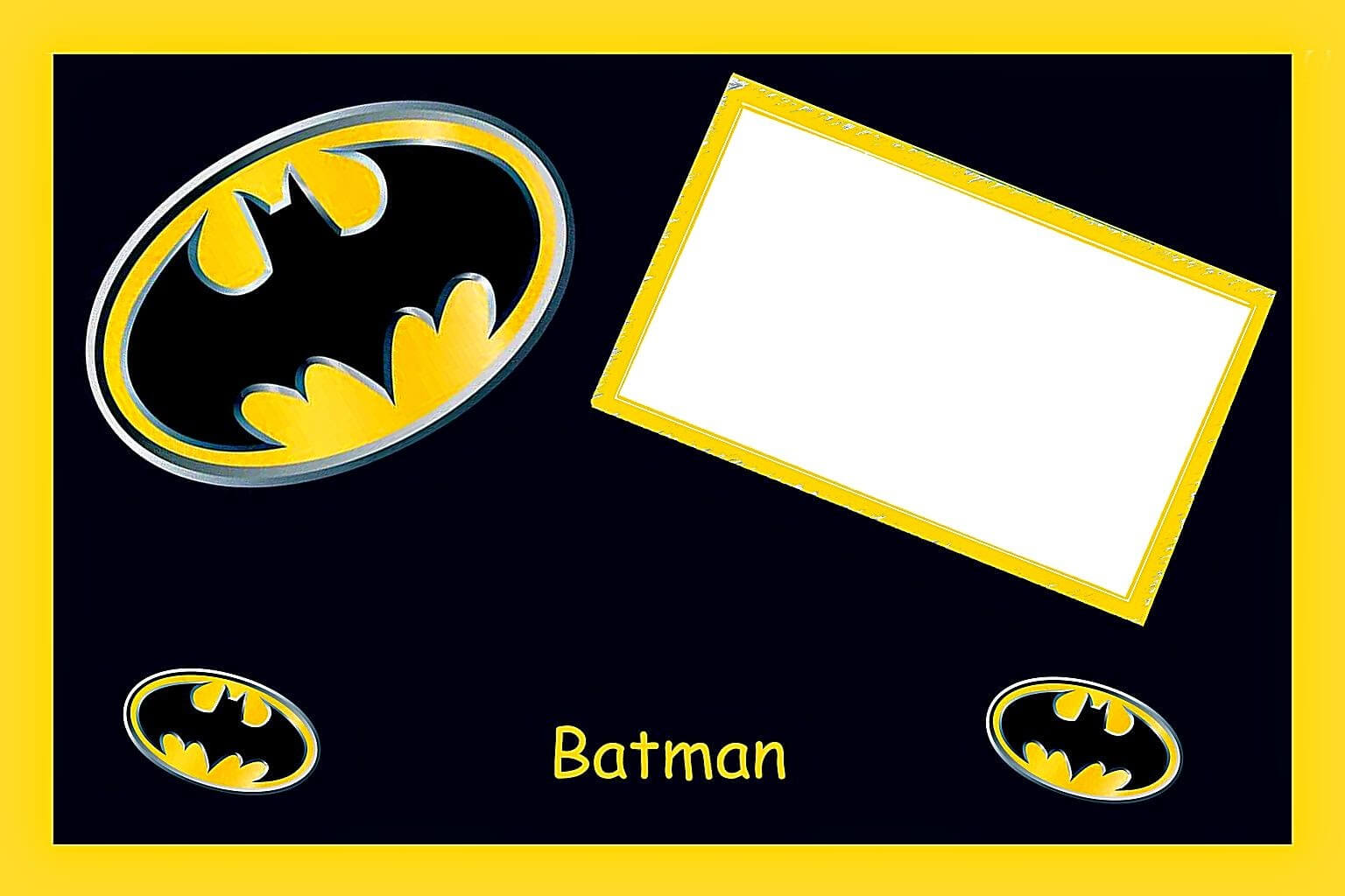 Batman Birthday: Free Printable Cards Or Invitations. – Oh Throughout Batman Birthday Card Template