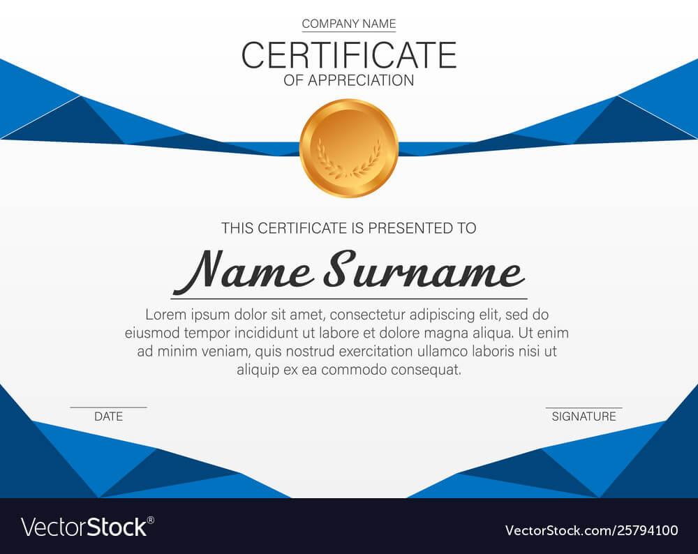 Beautiful Certificate Template Pertaining To Beautiful Certificate Templates