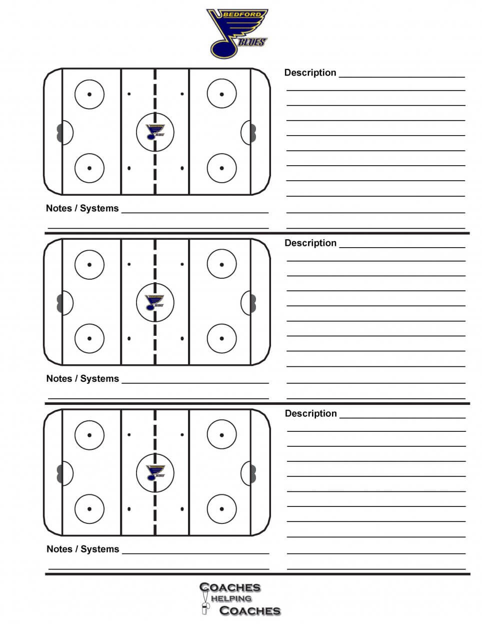 Bedford Minor Hockey Association Hockey Poweredgoalline.ca With Blank Hockey Practice Plan Template