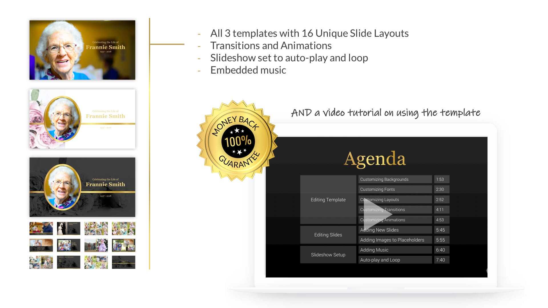 Best Funeral Powerpoint Templates Of 2019 | Adrienne Johnston Regarding Funeral Powerpoint Templates